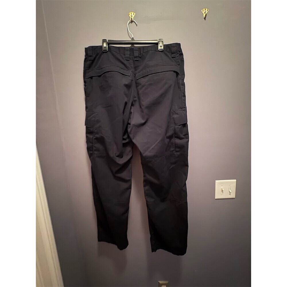 VF Imagewear Cargo Pants Mens 40x32 Navy Workwear Utility Tactical Pockets - Picture 6 of 8